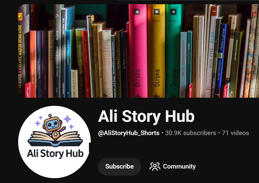 Profilna slika kanala Ali Story Hub